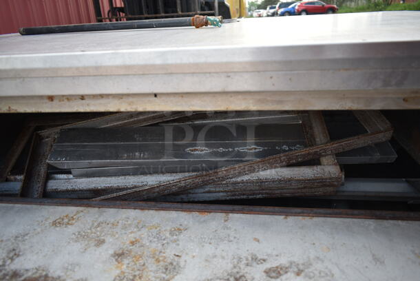 Marsal and Sons 448 Stainless Steel Commercial Natural Gas Powered Single Deck Pizza Oven. - Image 3 of 6