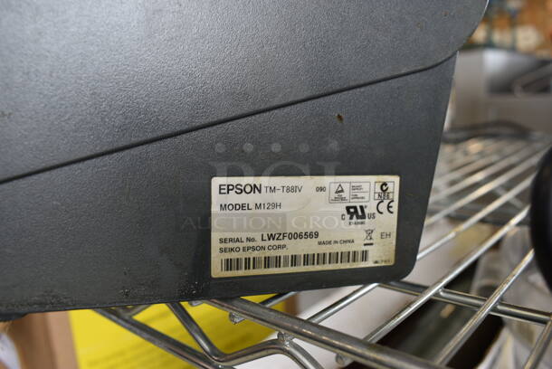 Epson Model M244A Receipt Printer. 5.5x8x6 - Image 3 of 4