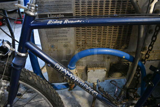Diamondback Ridge Runner Blue Metal Bicycle. 28x70x40 - Image 4 of 6