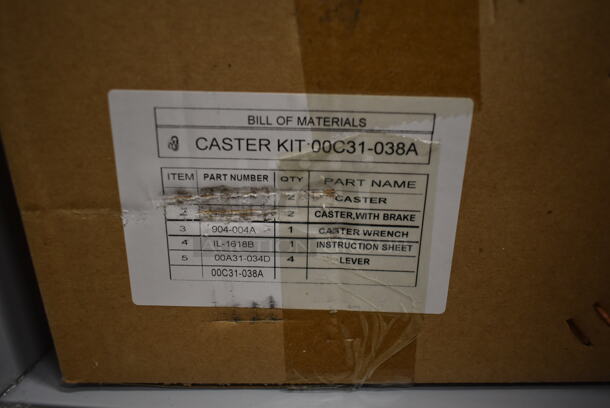BRAND NEW SCRATCH AND DENT! Beverage Air SPED72HC-10-2 Stainless Steel Commercial Sandwich Salad Prep Table Bain Marie Mega Top w/ Poly Drop In Bins and Commercial Casters. 115 Volts, 1 Phase. Tested and Powers On But Does Not Get Cold - Image 8 of 11