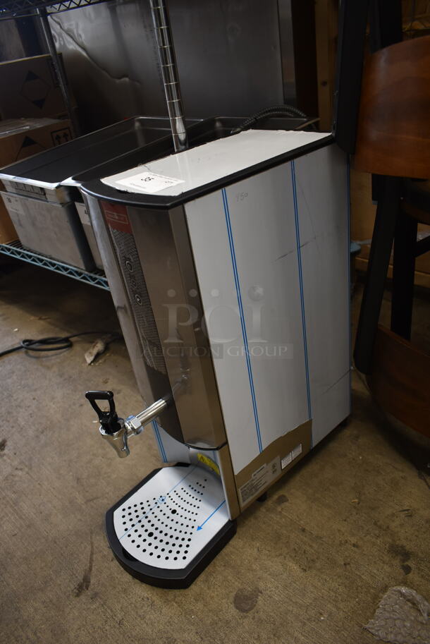 BRAND NEW SCRATCH AND DENT! Grindmaster 1001661GM Stainless Steel Commercial Countertop Ecoboiler Water Heater Dispenser. 120 Volts, 1 Phase. - Image 4 of 5