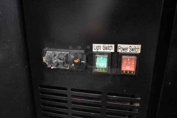 Spartan SGBBB-48 Metal Commercial 2 Door Back Bar Cooler Merchandiser. 115 Volts, 1 Phase. Tested and Working! - Image 3 of 6