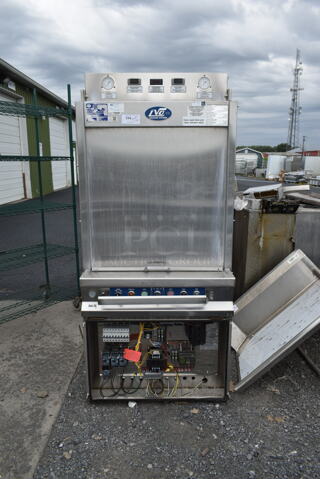 LVO FL14E Stainless Steel Commercial Floor Style Pot / Pan Washer. 460 Volts, 3 Phase.
