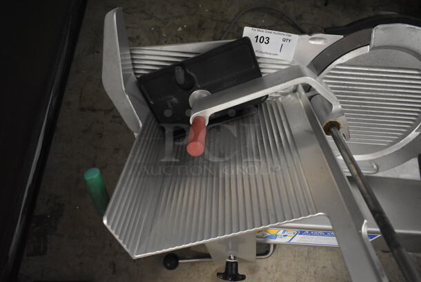 2017 Bizerba GSP H Stainless Steel Commercial Countertop Meat Slicer. 120 Volts, 1 Phase. Tested and Working! - Image 2 of 8