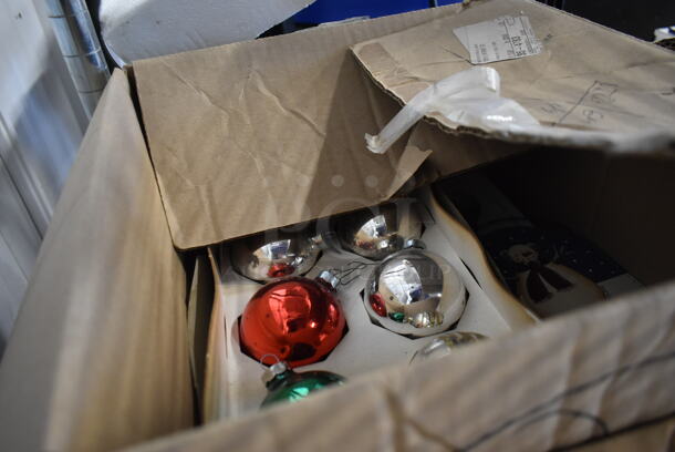 ALL ONE MONEY! Tier Lot of Various Items Including Lab Plaster and Christmas Ornaments - Image 3 of 7