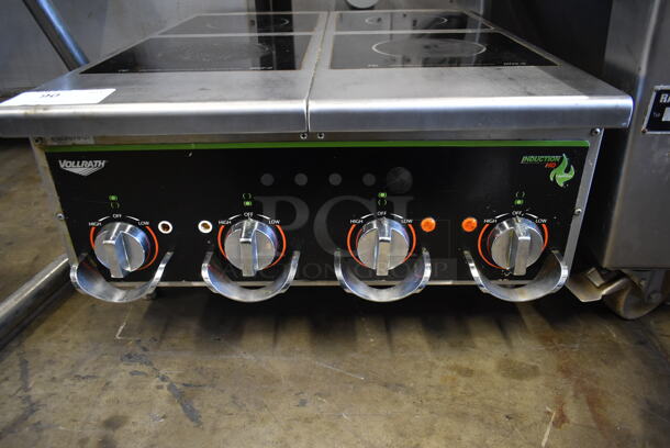 Vollrath 924HIMC Stainless Steel Commercial Countertop Electric Powered 4 Burner Induction Range. 208/240 Volts, 1 Phase.  - Image 3 of 4