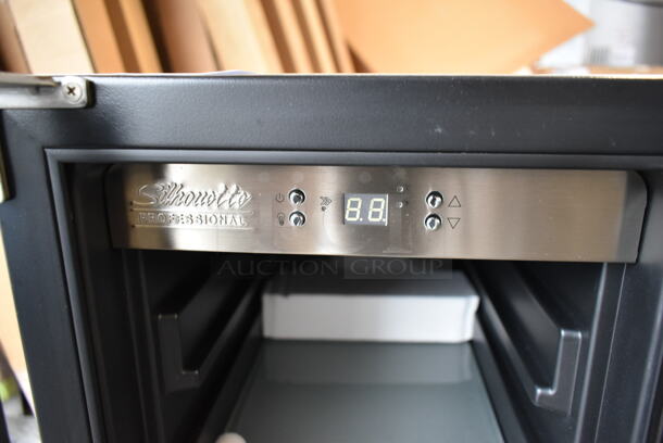 BRAND NEW SCRATCH AND DENT! Danby DBC047D2BSSPR Silhouette 24” 4.7 cubic foot French Door Beverage Center Merchandiser. 115 Volts, 1 Phase. Tested and Working! - Image 5 of 7