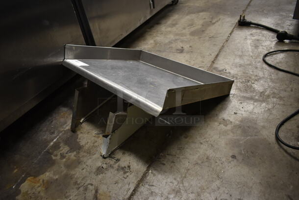 Stainless Steel Wall Mount Shelf. - Image 3 of 3