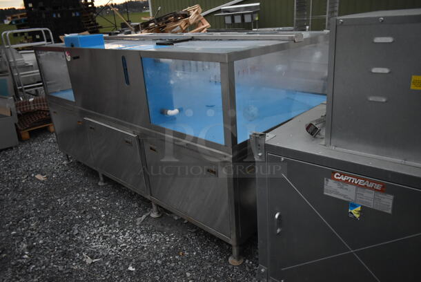 Stainless Steel Commercial Floor Style Aquarium. - Image 11 of 11