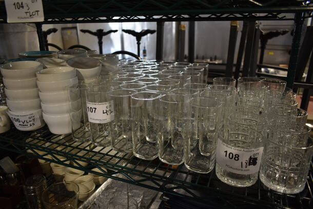 ALL ONE MONEY! Lot of 42 Beverage Glasses. - Image 2 of 3