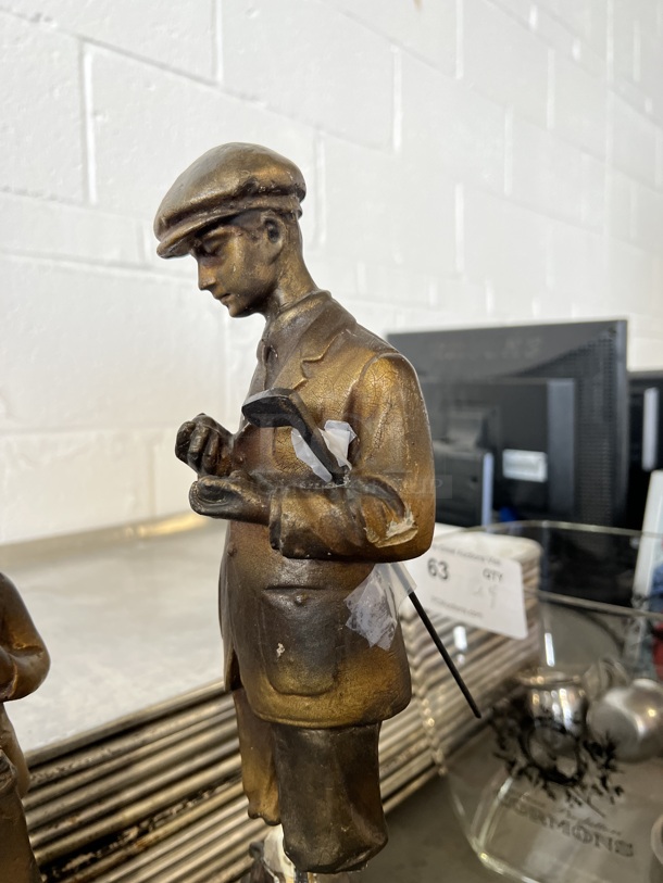 Plaster Statue of Semi Ready Tailoring. 10.5x6x19 - Image 4 of 5