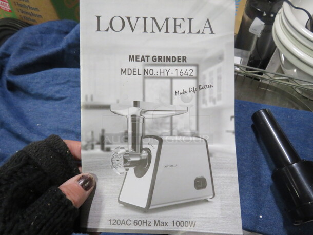 One Lovimela Meat Grinder. #HY-1642. - Image 2 of 2
