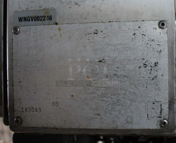 CMA Model CMA-44 Stainless Steel Commercial Conveyor Dishwasher. 64x30x70 - Image 8 of 9