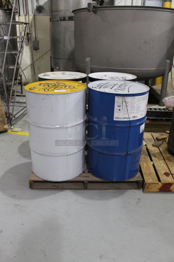 ALL ONE MONEY! PALLET LOT of 4 Barrels; Fungitrol Fungicide, Sartomer. BUYER MUST REMOVE. - Image 1 of 10