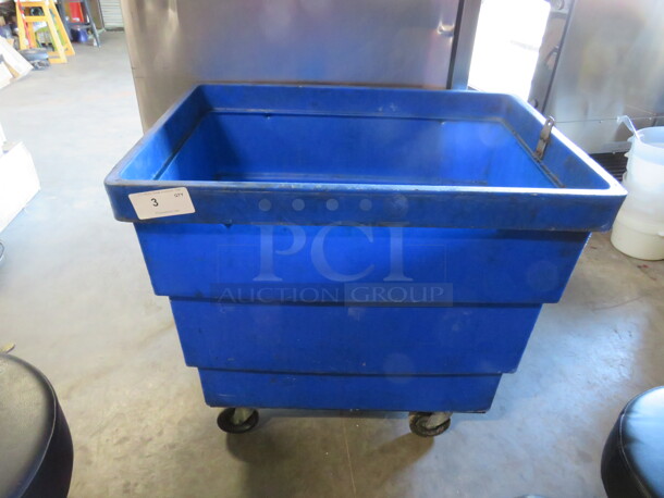 One Utility Cart On Casters.  35.5X25.5X34