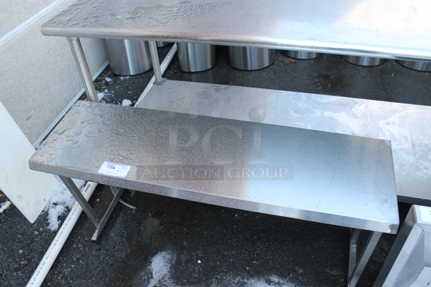 Stainless Steel Over Shelf. - Image 2 of 3