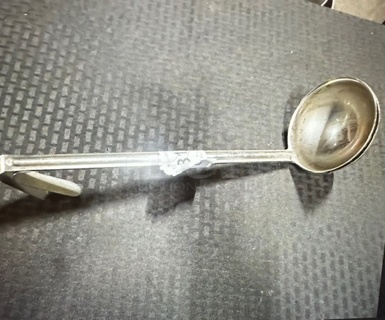 Stainless Steel 8oz Ladle. 2XBID