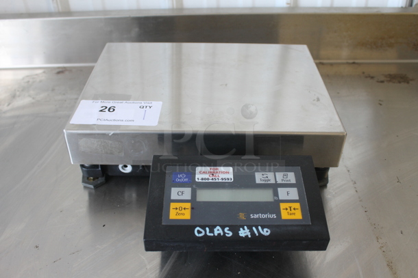 Sartorious Countertop Scale EB3DCE-I. 115 Volts, 1 Phase. 