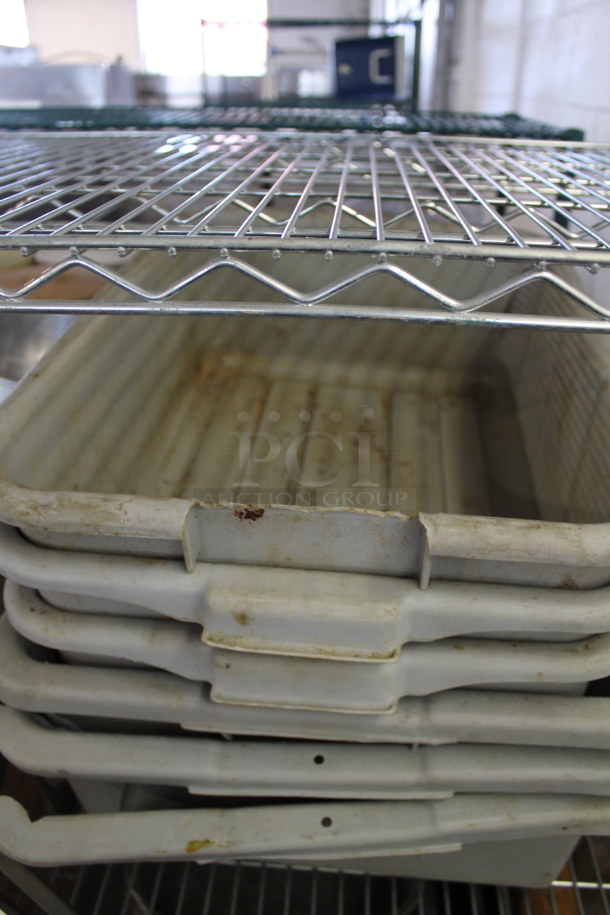 ALL ONE MONEY! Lot of Various Items Including Poly Bus Bins and Metal China Cap Strainers.  - Image 3 of 4