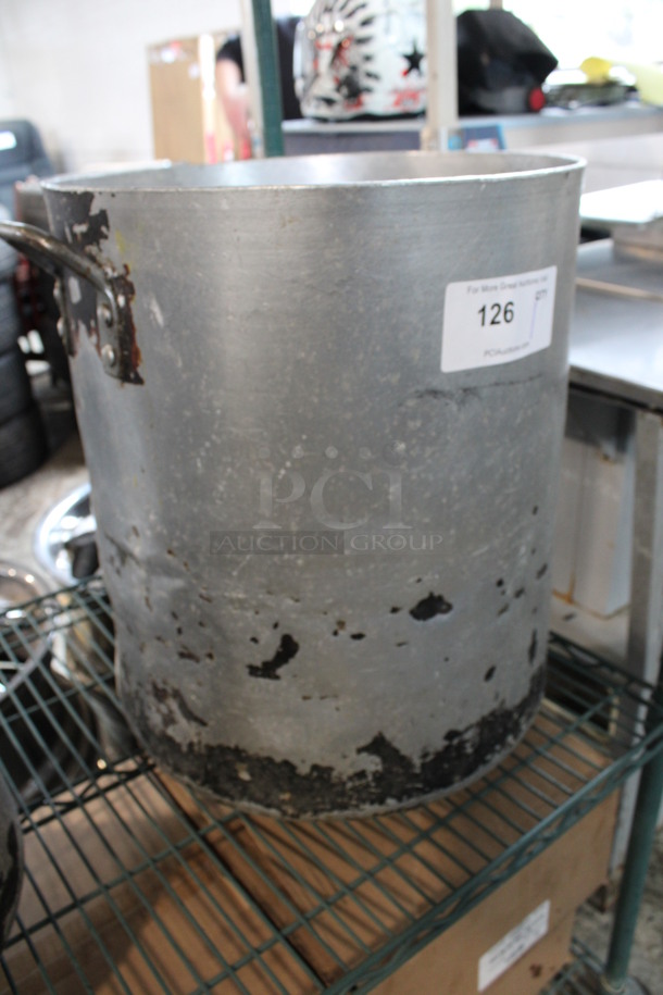 Metal Stock Pot. 19x16x19 - Image 2 of 3
