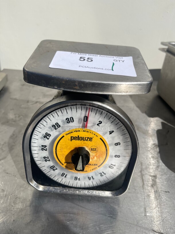 Rubbermaid Commercial Y32R Pelouze Y-Line Mech Portion-Control Scale, 32oz Cap, 6 x 6 Platform NSF - Image 2 of 7