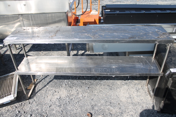 Stainless Steel 2 Tier Shelf. - Image 1 of 5