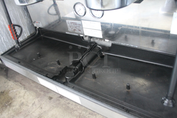 2018 Schaerer Barista Stainless Steel Commercial Countertop 2 Group Espresso Machine w/ 2 Steam Wands and 2 Hoppers. 208 Volts, 1 Phase. - Image 4 of 5