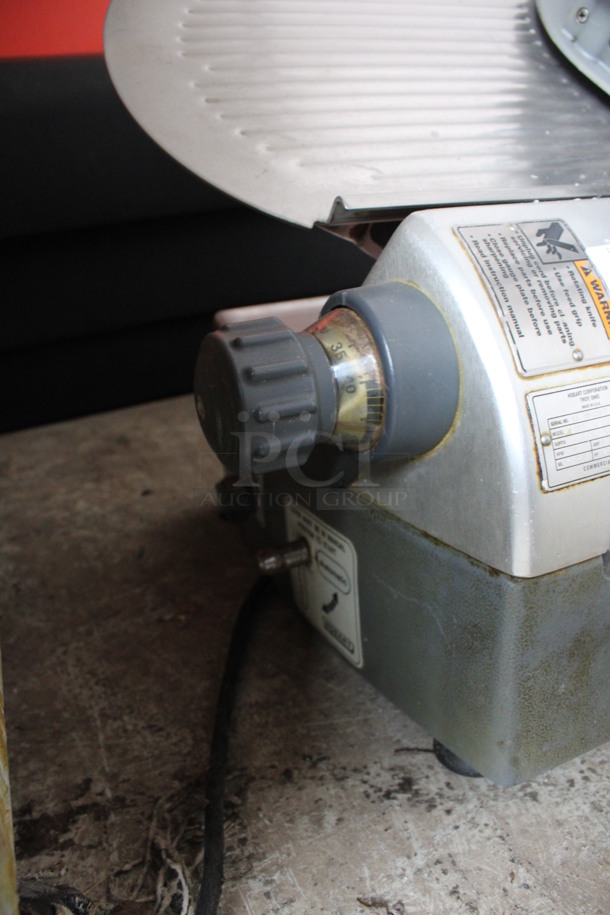 Hobart Model 2912 Stainless Steel Commercial Countertop Meat Slicer w/ Blade Sharpener. 115 Volts, 1 Phase. 27x23x28. Tested and Working! - Image 7 of 8