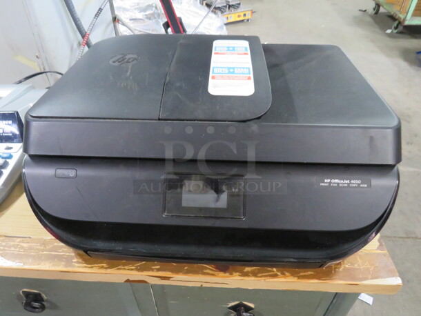 One HP Office Jet 4650 All In One Printer. - Image 1 of 3