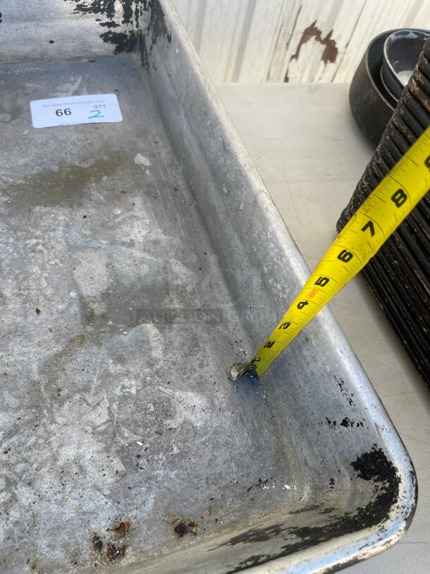 Commercial Aluminum Heavy Duty extra Large Oven Pan - Image 8 of 8