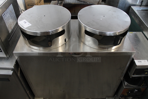 2016 Delfield CAB2-1200QT Stainless Steel Commercial 2 Well Plate Dispenser. 120 Volts, 1 Phase. - Image 1 of 4