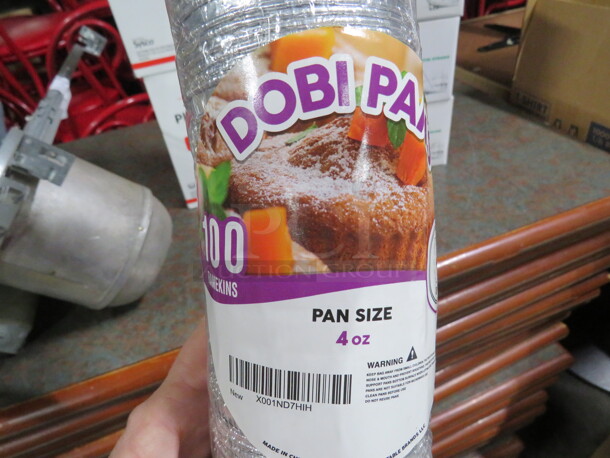 One 4oz Dobi Pans. 100ct. - Image 1 of 2