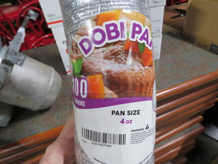 One 4oz Dobi Pans. 100ct.