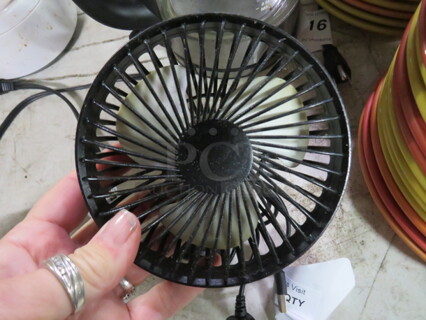 One USB Fan.