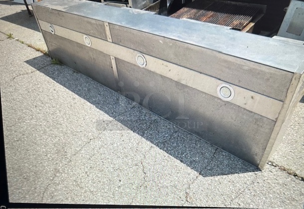 One Captive Aire Return Air Cooling Unit. #2412ACPSP-ONLY. 99X14X24 - Image 1 of 2