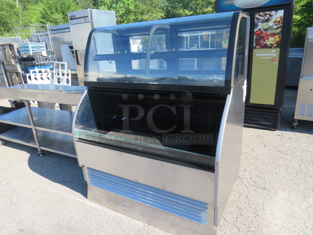 One WORKING Structural Concepts Dual Service Refrigerated Merchandiser. Model# HMBCH. 208-230 Volt. 1 Phase. 51X34X62 - Image 2 of 5