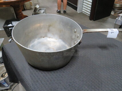 One 12X6 Aluminum Sauce Pan.