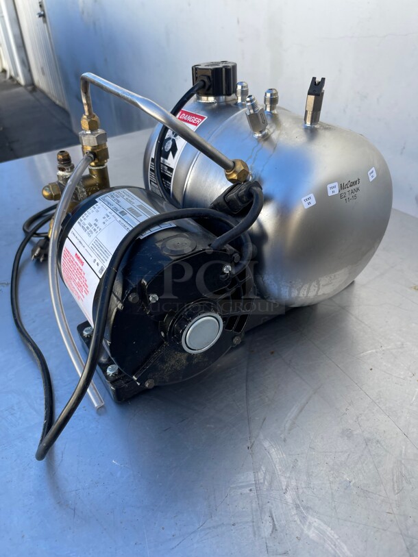 Hard To Find! McCann's Commercial Soda Machine Pump with Motor NSF 115 Volt Tested and Working!  - Image 4 of 7