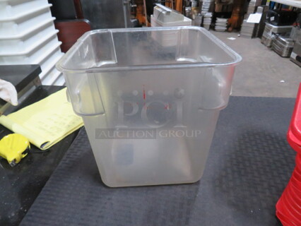 4 Quart Food Storage Container. 3XBID