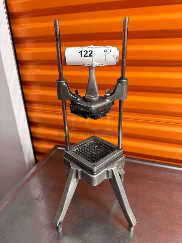 Clean! Nemco 55500-2 Chopper Cut & Weighted Handle Heavy Duty Cutter NSF  - Image 1 of 4