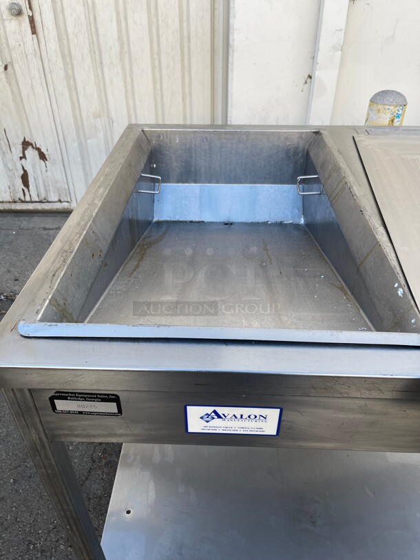 Amazing! AVALON HI24G26 Commercial HEATED ICING/GLAZING PREP TABLE NSF 115 Volt Tested and Working! - Image 5 of 9