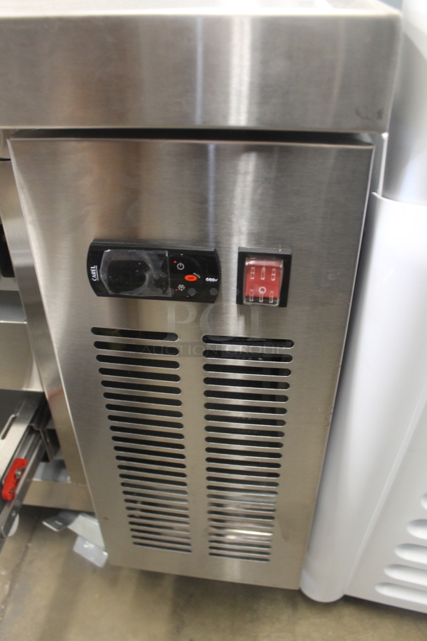 2023 Avantco 178CBE60HC Stainless Steel Commercial 2 Drawer Chef Base on Commercial Casters. Missing Top Drawer. 115 Volts, 1 Phase. Tested and Working! - Image 5 of 7