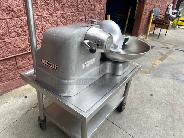 Amazing! Hobart 84181D Commercial Food Chopper Heavy Duty NSF 115 Volt Tested and Working! - Image 6 of 10