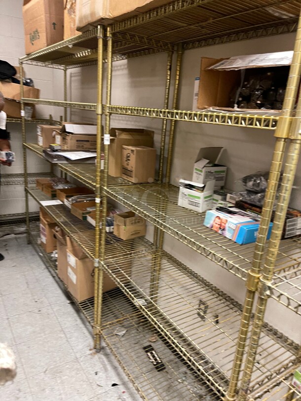 Clean! Stainless Steel Commercial Shelf NSF Gold Color - Image 2 of 5