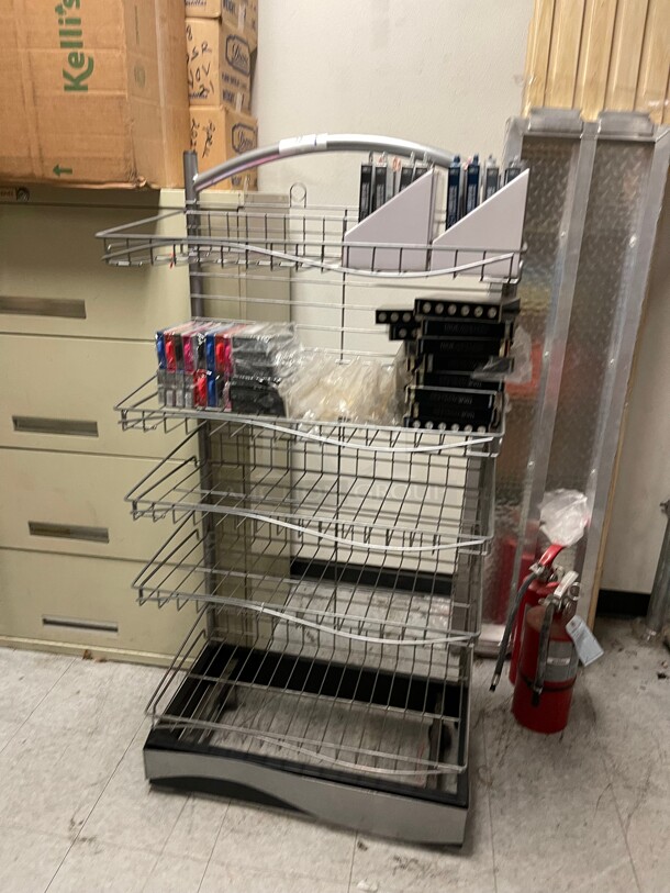 Nice! Stainless Steel Commercial Merchandiser Rack Great For Any Product Display  - Image 5 of 8