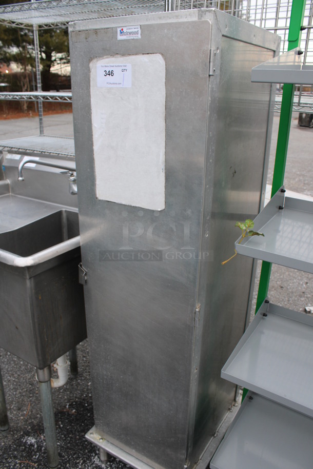 Lockwood Metal Commercial Enclosed Pan Rack. 18x22x61.5 - Image 3 of 4
