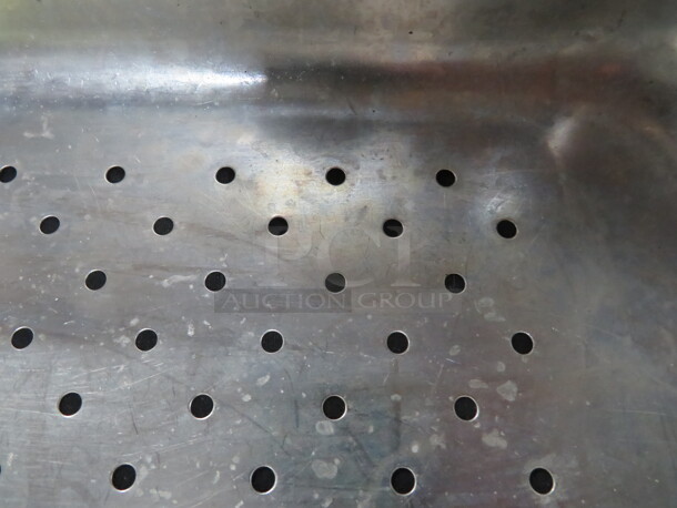 1/3 Size 4 Inch Deep Perforated Hotel Pan. 5XBID - Image 2 of 2