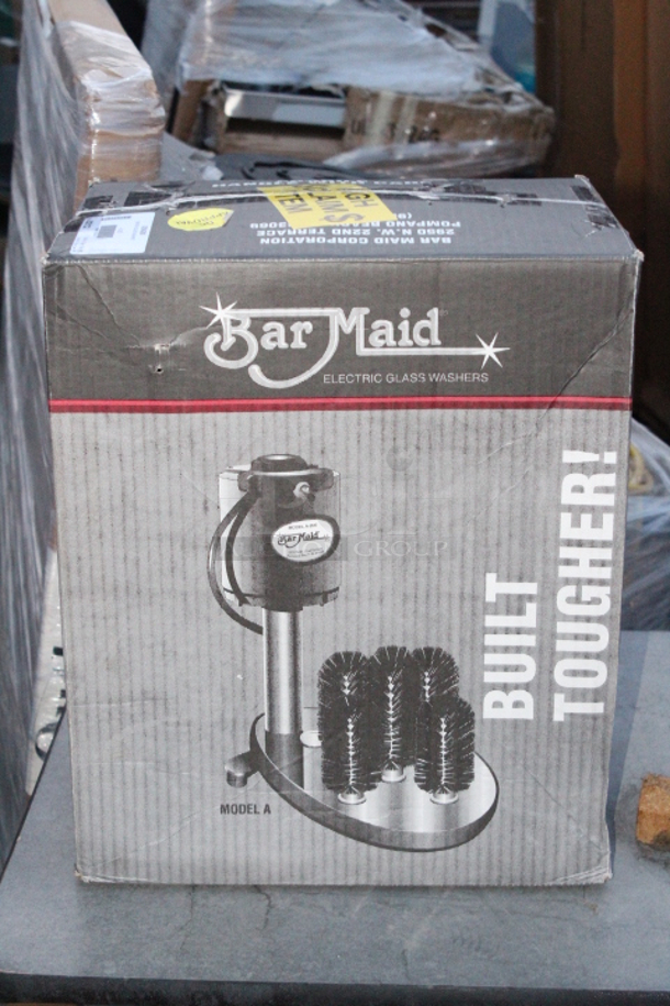 BRAND NEW SCRATCH & DENT! Bar Maid A-200 Upright Bar Glass Washer - 115V. IN THE BOX!!  - Image 2 of 2