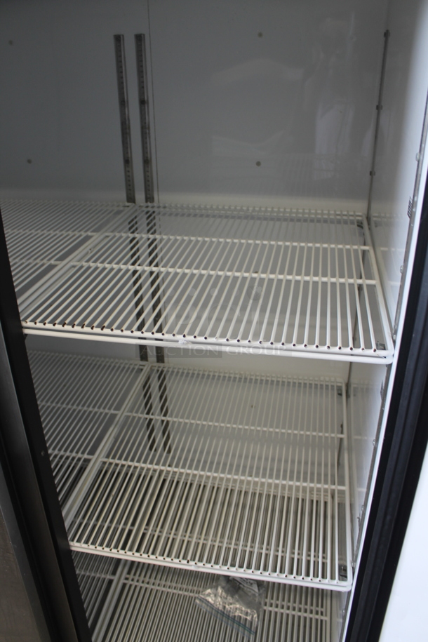 2015 True TG2R-2S ENERGY STAR Stainless Steel Commercial Two Door Reach In Cooler w/ Poly Coated Racks. 115 Volts, 1 Phase. Tested and Working! - Image 6 of 6
