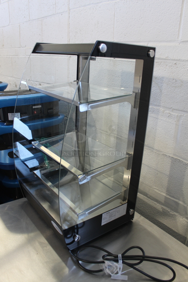 BRAND NEW SCRATCH AND DENT! KoolMore DC-3CB Metal Commercial Countertop Dry Display Case Merchandiser. 110-120 Volts, 1 Phase. - Image 2 of 9
